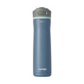 Contigo® Wells Chill Stainless Steel Filter Water Bottle with AUTOSPOUT® Straw Lid, 24 oz., Dark Ice C090D