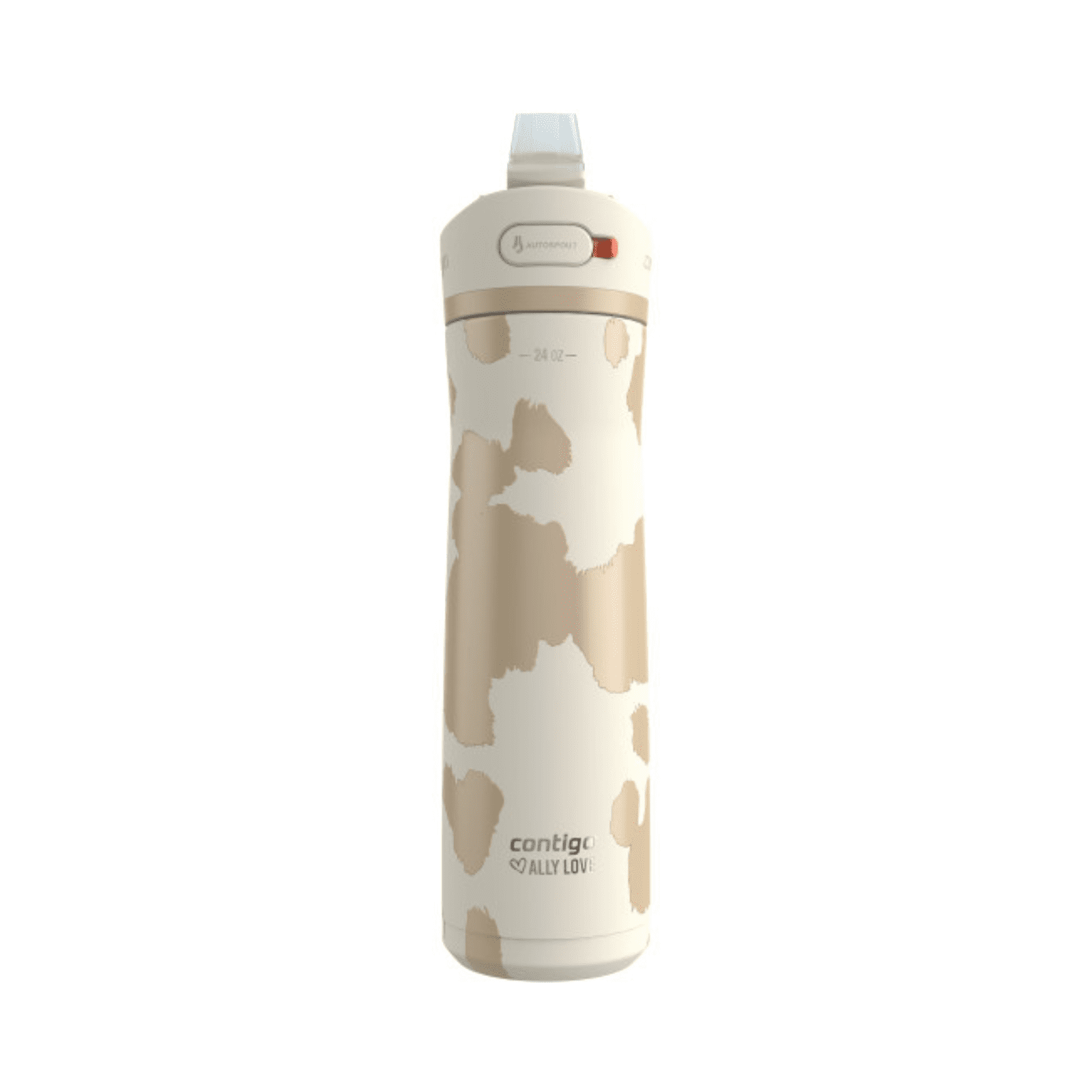 Contigo x Ally Love Ashland Chill 2.0 Stainless Steel Water Bottle with Autospout Lid, 24 oz, Oatmilk C092K