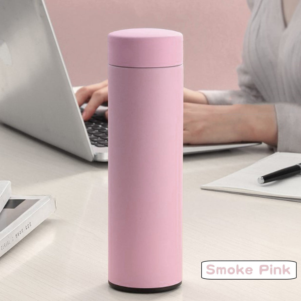 Stainless Steel Insulation Cup Cute Mini Portable Children Student Water Bottle Coffee Travel Mug LED Temperature Display Double Walled Vacuum Long Lasting Insulation C054Q