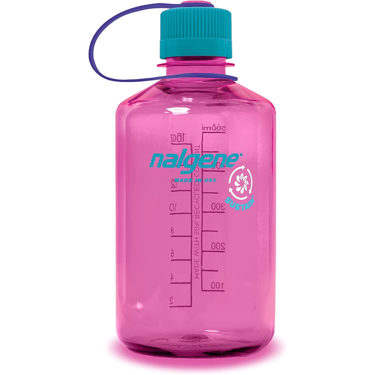Nalgene Sustain 16 oz. Narrow Mouth Water Bottle - Cornflower Blue C141W