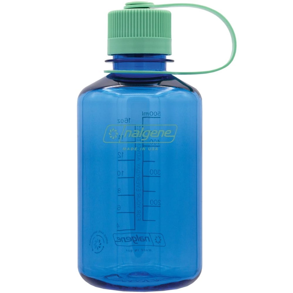 Nalgene Sustain 16 oz. Narrow Mouth Water Bottle - Cornflower Blue C141W
