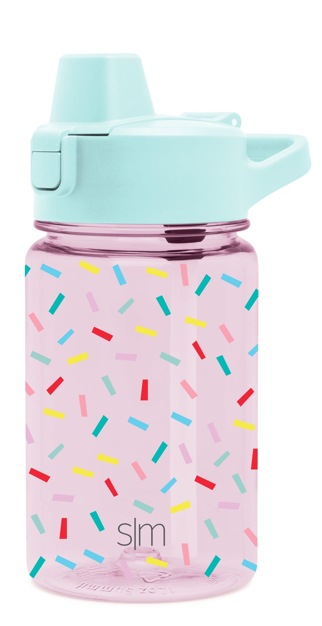 Simple Modern 12 fl oz Reusable Tritan Summit Water Bottle with Silicone Straw Lid | Birthday Cake C404B