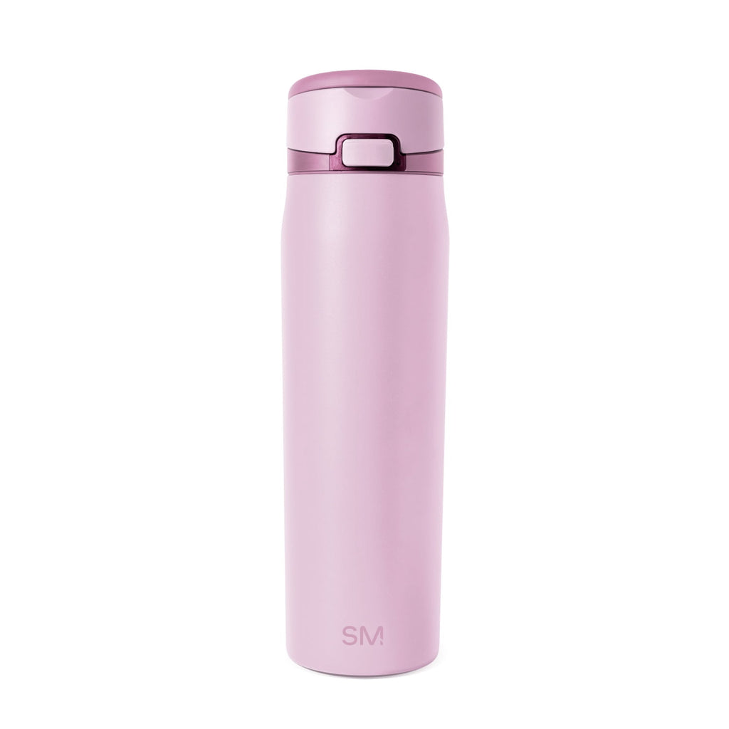 Simple Modern 24oz Mesa Loop Water Bottle with Covered Spout | Pink Champagne C409N