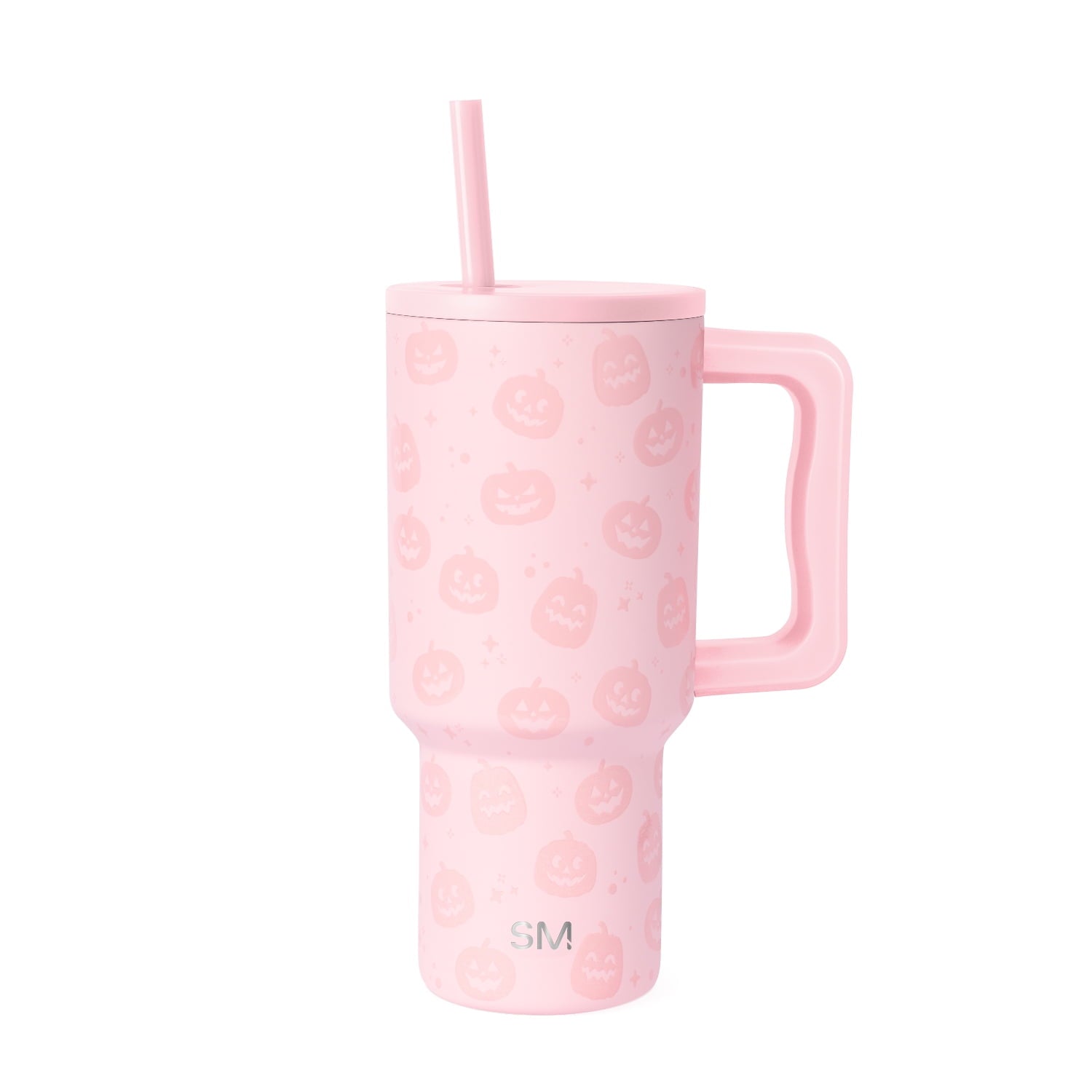 Simple Modern 30 fl oz Insulated Stainless Steel Trek Tumbler with Straw Lid | Seaglass Sage and Cream Checkmate C690P