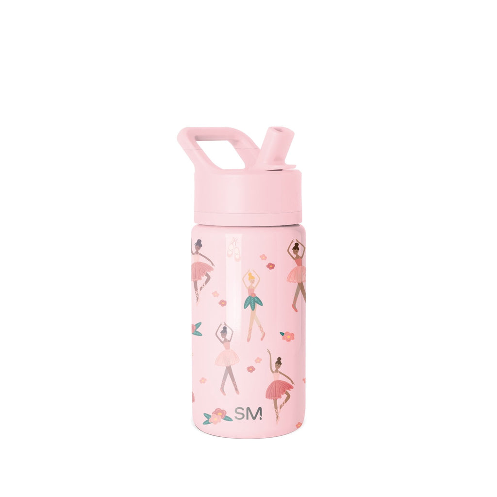 Simple Modern 14oz Summit Water Bottle with Straw Lid | Confetti C429X