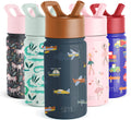 Simple Modern Summit Water Bottle Straw Lid Vacuum Insulated Stainless Steel Bottle | 14 fl oz C686G