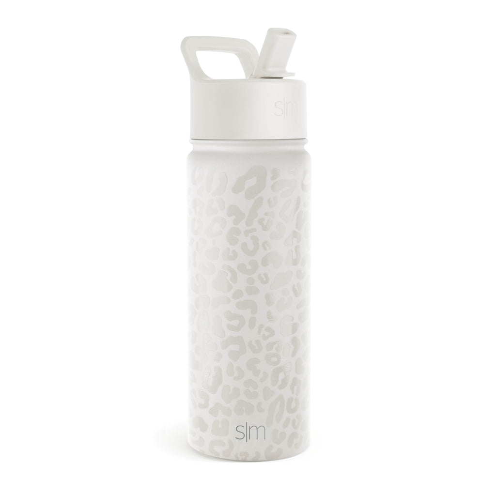 Simple Modern Summit Water Bottle Straw Lid Vacuum Insulated Stainless Steel Bottle | 18 fl oz C425K
